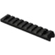 Phase 5 Weapon Systems Inc Mlok Picatinny Rail, 9 Slot, 4.13in, Black, Small, MLOKPIC9-BLK