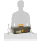 Plano 15 Tool Box Graphite Gray W/ Yellow Latch - 100000