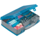 Plano Large 2-Sided - 11.25in x 8.38in x 3in , Metallic Gray and Blue 171502