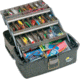 Plano Large 3 Tray w-Top Access- Graphite and Sandstone 613403