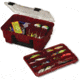 Plano Satchel - 3448, Red Box-Clear Top 134830