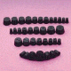 Plasticoid Black Rubber Stopper Assortment ASSM299VWR Vwr Stopper Assort 00-8 2LB/PK