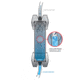 Platypus GravityWorks Water Filter Bottle Kit, 2.0L, Clear/Blue, 6952