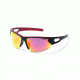 Polaroid Scott Sport Sunglasses - Black/Red Frame, Polarized Red Mirror Lenses PDP7110Z