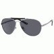 Polaroid U 9303/S Sunglasses U9303S-0B9W-1T-5914 - A / Gunmetal Frame, Gray Polarized Lenses, Lens Diameter 59mm, Distance Between Lenses 14mm