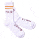 Poler Furry Font Skate Socks, Wine, One Size, 55200240-Wine-O/S