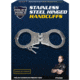 Police Force Tactical Stainless Hinged NIJ Handcuff