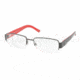 Polo Eyeglasses PH1074 with Rx Prescription Lenses 9038-5418 - Matte Black 
