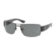 Polo PH3041 Bifocal Prescription Sunglasses PH3041-900387-6416 - Frame Color Shiny Black, Lens Diameter 64 mm