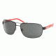 Polo PH3053 Bifocal Prescription Sunglasses PH3053-903887-6415 - Frame Color Matte Black, Lens Diameter 64 mm