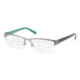Polo PH1119 Single Vision Prescription Eyeglasses 9202-5317 - Dark Steel Frame