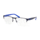 Polo PH1191 Bifocal Prescription Eyeglasses, 53mm, Matte Navy Blue, PH1191-9303-53-BI