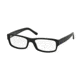 Polo PH2102 Single Vision Prescription Eyeglasses 5284-53 - Matte Black Frame, Demo Lens Lenses