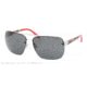 Polo PH3071 Progressive Prescription Sunglasses PH3071-900187-62 - Lens Diameter 62 mm, Lens Diameter 62 mm, Frame Color Shiny Silver