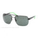Polo PH3071 Progressive Prescription Sunglasses PH3071-900371-62 - Lens Diameter 62 mm, Lens Diameter 62 mm, Frame Color Shiny Black
