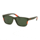 Polo PH4137 Progressive Prescription Sunglasses PH4137-521671-57 - Lens Diameter 57 mm, Frame Color Matte Olive/Orange