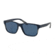 Polo PH4137 Progressive Prescription Sunglasses, 57mm, Matte Blue Grey, PH4137-559080-57-PRO