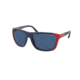 Polo PH4155 Sunglasses 580980-62 - , Dark Blue Lenses