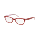 Polo PP8532 Progressive Prescription Eyeglasses, 45mm, Shiny Top Red On Crystal Pink, PP8532-5710-45-PRO