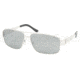 Polo Sunglasses PH3054 90016G-6014 - Shiny Silver Gray Silver Mirror