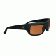 Popticals PopH2O Sunglasses, Black Matte Frame, Copper Lens, Polarized, 010070-BMCP