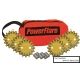 Powerflare 6-Pack PowerFlare Soft Pack, Magnetic, Blue LEDs, Orange Shell, SP6M-B-O