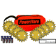 Powerflare 8-Pack PowerFlare Soft Pack, Magnetic, Red/Blue LEDs, Yellow Shell SP8M-RB-Y