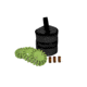 Powerflare PF-200 Softpack,  3 Safety Lights,Amber LED,Black Bag,3 Batteries, Olive Drab Shell SP3BK-A-OD