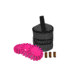 Powerflare PF-200 Softpack,  3 Safety Lights,Amber LED,Black Bag,3 Batteries, Hot Pink Shell SP3BK-A-HP