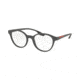 Prada ACTIVE PS01MV Eyeglass Frames 5341O1-50 - Grey Rubber