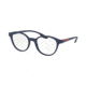 Prada ACTIVE PS01MV Eyeglass Frames TFY1O1-50 - Blue Rubber