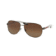 Prada BENBOW PS53PS Sunglasses 5AV2G0-62 - Gunmetal Frame, Polar Light Brown Gradient Lenses