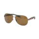 Prada BENBOW PS53PS Sunglasses 5AV5Y1-62 - , Polar Brown Lenses