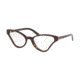 Prada CATWALK PR06XVF Prescription Eyeglasses, 56mm, Havana, PR06XVF-2AU1O1-56-SV
