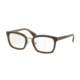 Prada CINEMA' PR09SV Eyeglass Frames UED1O1-51 - Opal Brown/beige/opal Brown Frame
