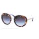 Prada CINEMA' PR16QS Single Vision Prescription Sunglasses PR16QS-PDN2F0-55 - Lens Diameter 55 mm, Frame Color Spotted Havana Violet