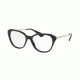 Prada CINEMA PR28SV Eyeglass Frames 1AB1O1-52 - Black Frame