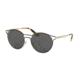 Prada CINEMA PR62SS Progressive Prescription Sunglasses PR62SS-1AB5S0-53 - Lens Diameter 53 mm, Frame Color Black/pale Gold