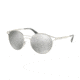 Prada CINEMA PR62SS Progressive Prescription Sunglasses PR62SS-1BC2B0-53 - Lens Diameter 53 mm, Frame Color Silver