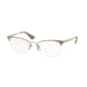 Prada CINEMA' PR65QV Eyeglass Frames TKP1O1-53 - Pink/Pale Gold Frame