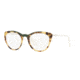 Prada CONCEPTUAL PR07VVF Bifocal Prescription Eyeglasses, 53mm, Medium Havana/Green, PR07VVF-3211O1-53-BI