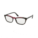 Prada CONCEPTUAL PR10VV Eyeglass Frames 3201O1-52 - Havana/Red