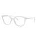 Prada CONCEPTUAL PR11VVF Bifocal Prescription Eyeglasses 3171O1-53 - Opal Transparent