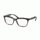 Prada JOURNAL PR24SV Eyeglass Frames UEQ1O1-53 - Striped Violet Frame
