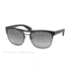Prada L METAL PR52QS Progressive Prescription Sunglasses PR52QS-1BO3M1-57 - Lens Diameter 57 mm, Frame Color Matte Black/Black