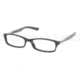 Prada PS03BV Bifocal Prescription Eyeglasses 1AB1O1-5316 - Black 