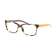 Prada MILLENNIALS PR17VV Progressive Prescription Eyeglasses, 52mm, Black Havana, PR17VV-KAD1O1-52-PRO