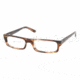 Prada PR04MV Progressive Eyeglasses - Chestnut Demo Lens Frame / 52 mm Prescription Lenses, ZXL1O1-5217