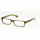 Prada PR07E Bifocal Eyeglasses - Tortoise-Green Frame / 52 mm Prescription Lenses, 5AY1O1-5214