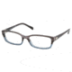 Prada PR 07NV Eyeglasses Styles - Tortoise Denim/Gray Frame w/Non-Rx 53 mm Diameter Lenses, RY01O1-5317